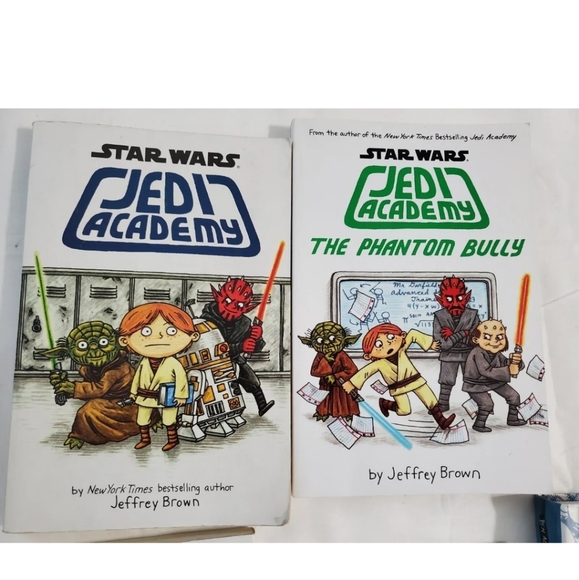 :5 STAR WARS Kids Books children graphic illustrated books jedi academy starwars - Picture 2 of 15